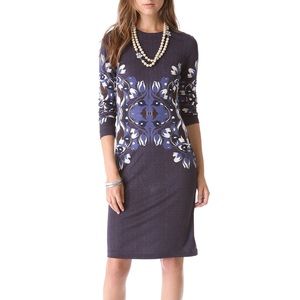 Tory Burch Flavia Floral Silk Dress